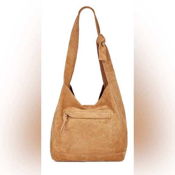 NWT Free People Jessa Suede Carryall Bag - Picture 2 of 7